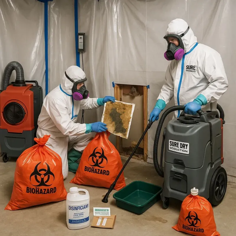 Contaminated Water Handling Protocols process in New Union, TN