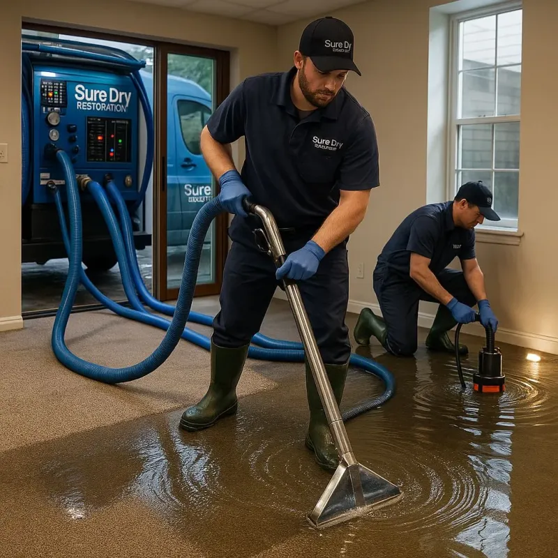 Water Extraction and Removal process in New Union, TN